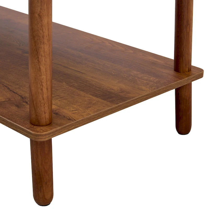 Living Room Rectangular 2-Tier Coffee Table