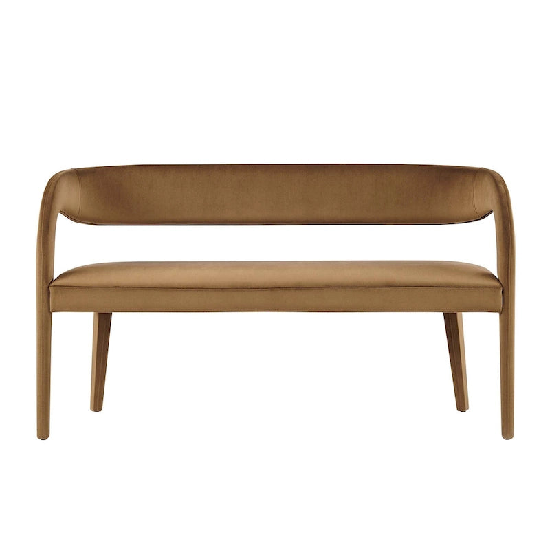 Velvet Accent Bench