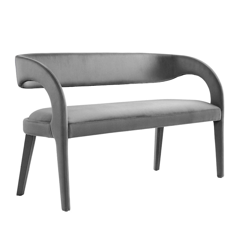 Velvet Accent Bench