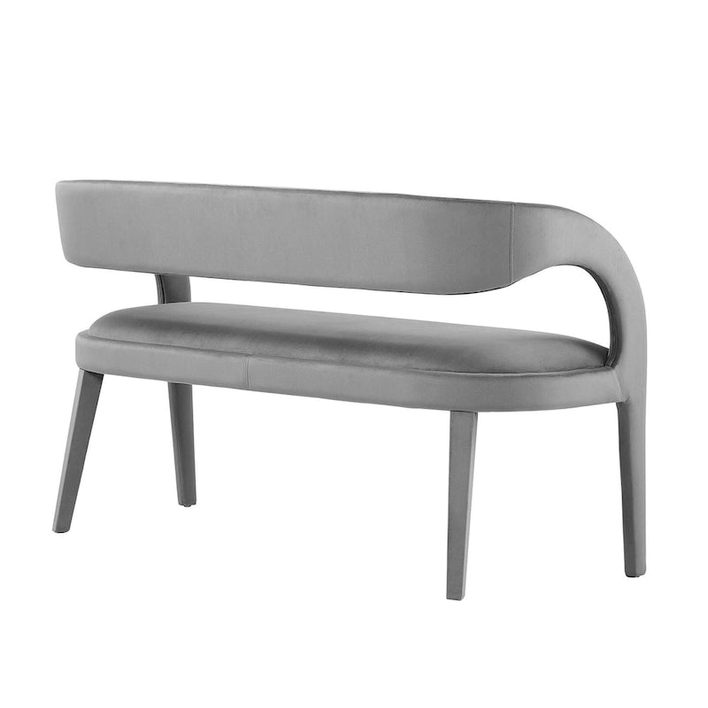 Velvet Accent Bench