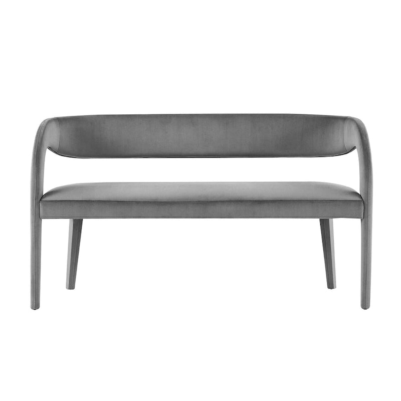 Velvet Accent Bench