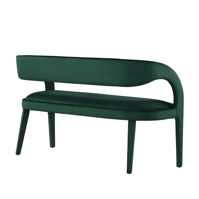 Velvet Accent Bench