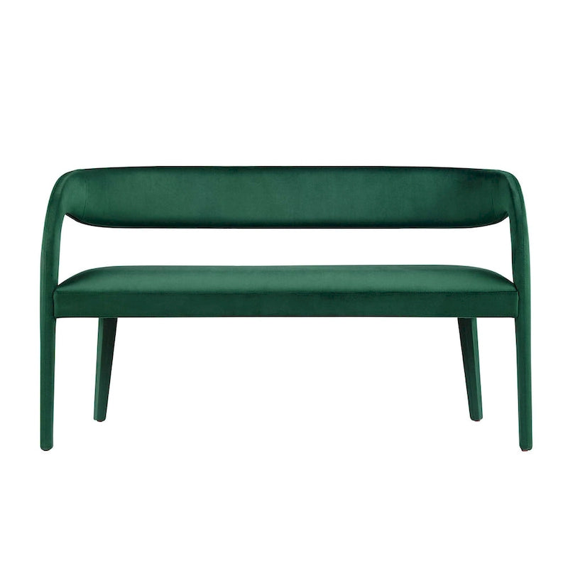 Velvet Accent Bench