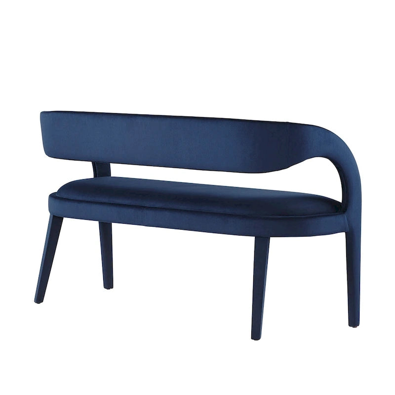 Velvet Accent Bench
