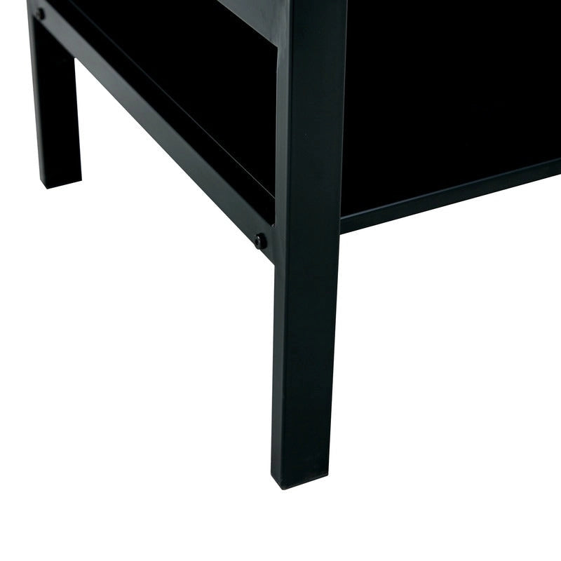 Lift Top Glass Coffee Table with Storage for Living Room Home Office
