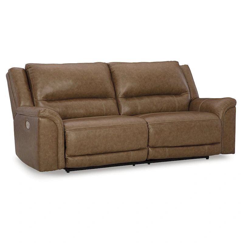 Caramel Power Reclining Sofa
