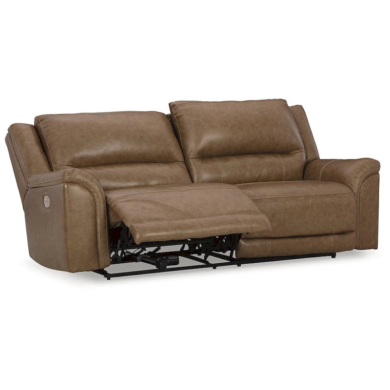 Caramel Power Reclining Sofa