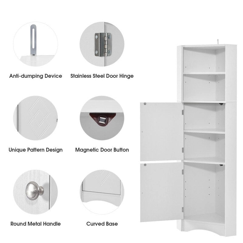 Bathroom Corner Cabinet